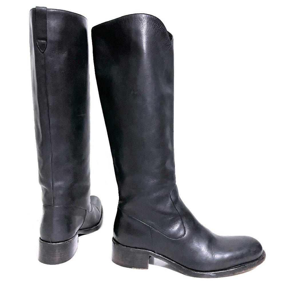 SARTORE Paris Made in Italy Leather Riding Boots